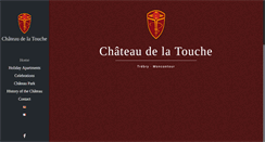 Desktop Screenshot of chateau-de-la-touche.com